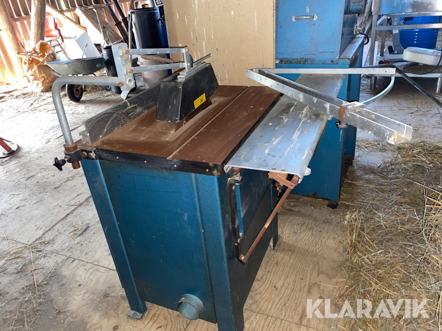 Bord- och justersåg Luna L18 med spånsug