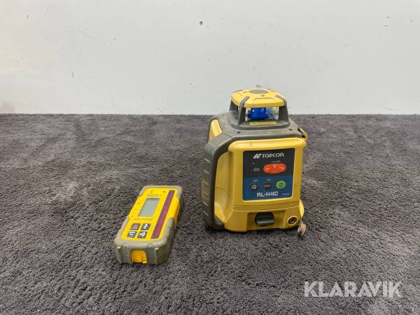 Planlaser, lasermottagare Topcon, Spectra RL-H4C, HL700