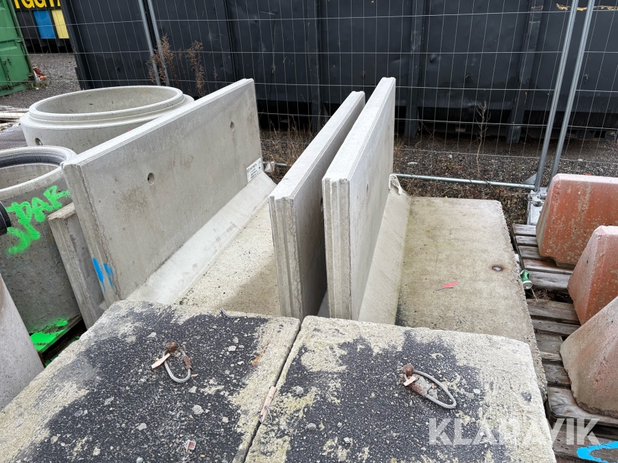 L-stöd Benders 20kN 1000x2000mm 4st 