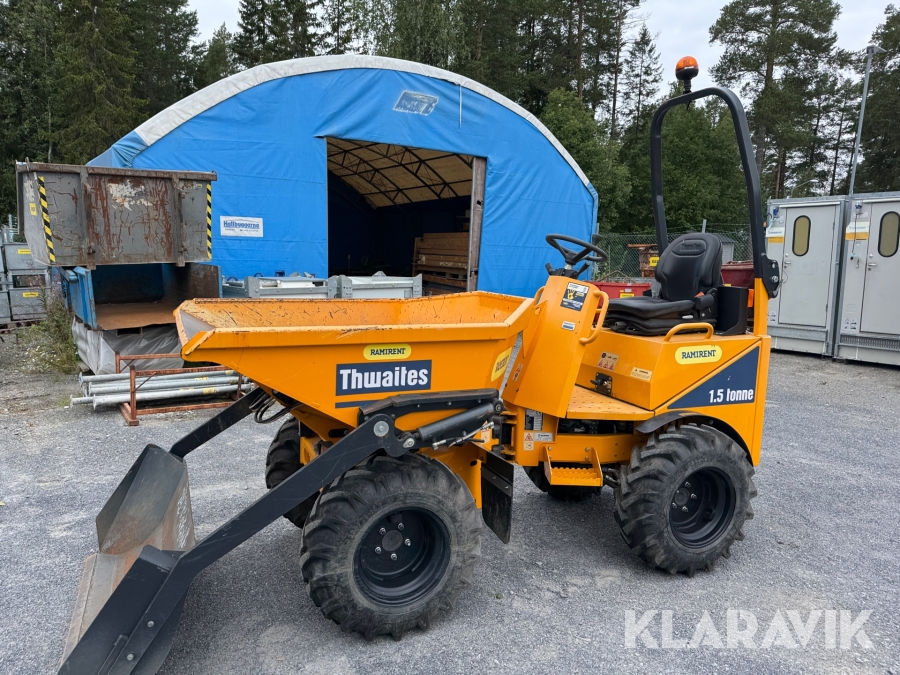 Dumper Thwaites Mach 203 svängbord + självlastande