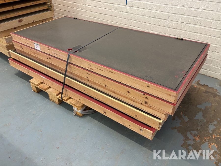 Innerdörrar med karm 5st