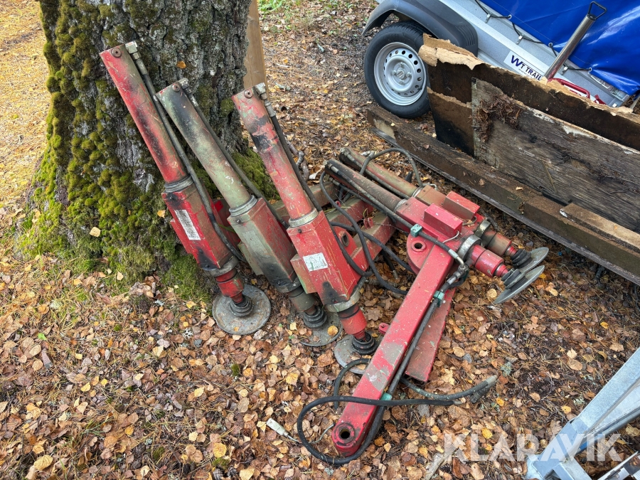 Hydrauliska stödben 5st