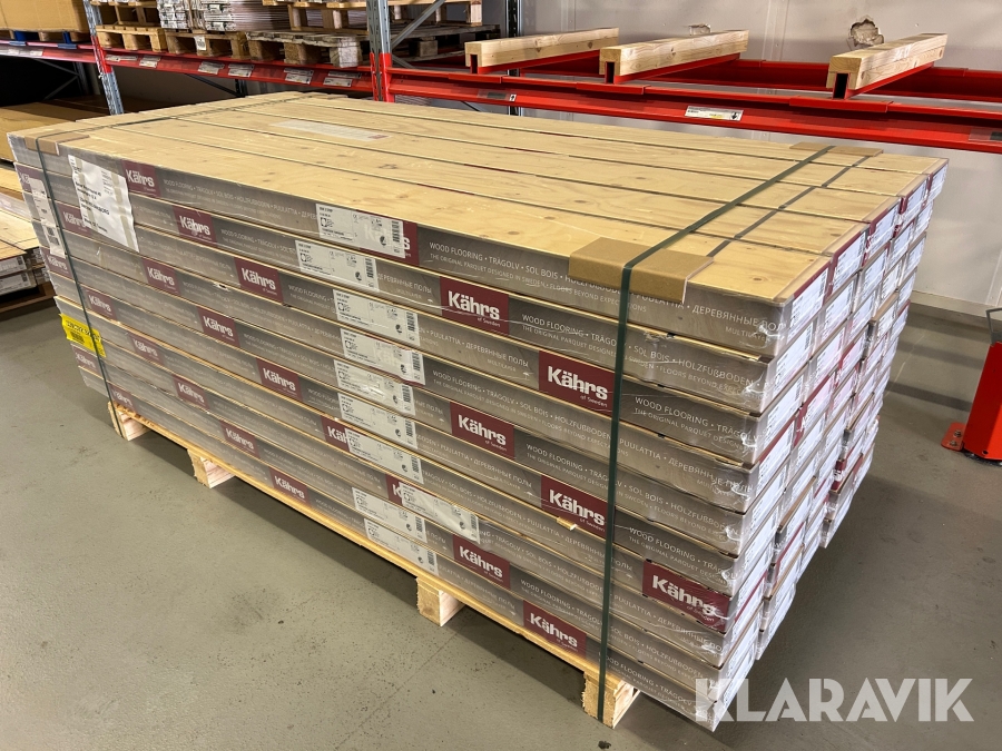 Trägolv Kährs ERVE 3 STRIP EK, Matt lack