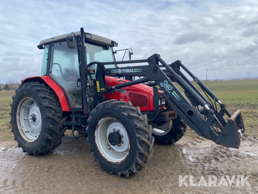 Traktor Massey Ferguson 4355, Ängelholm, Klaravik auktioner