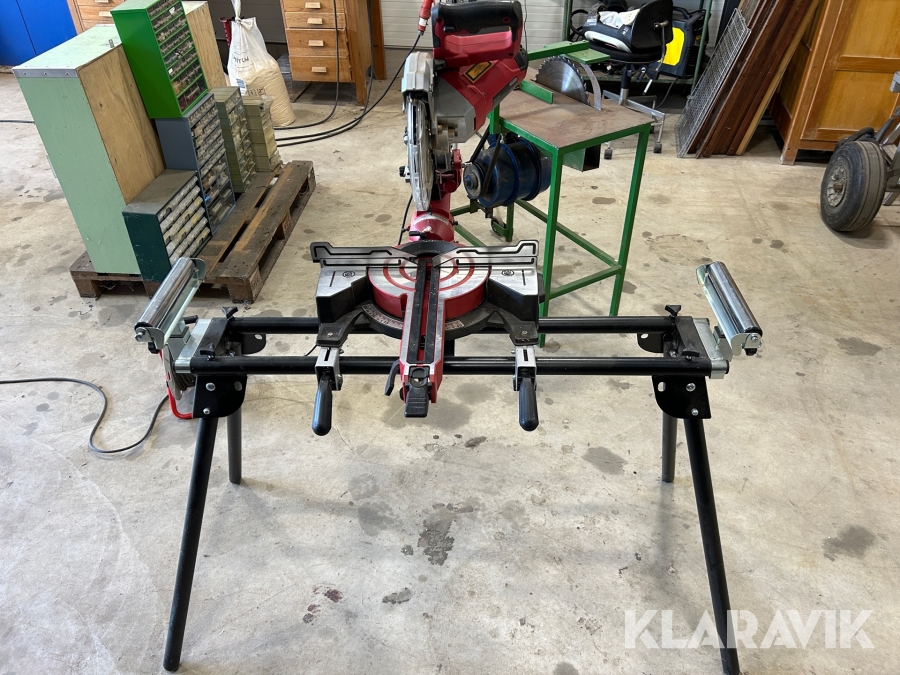 Kap och gersåg Meec Tools Miter Saw med stativ