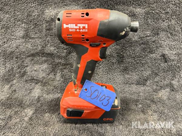 Slagskruvdragare Hilti SID4-A22