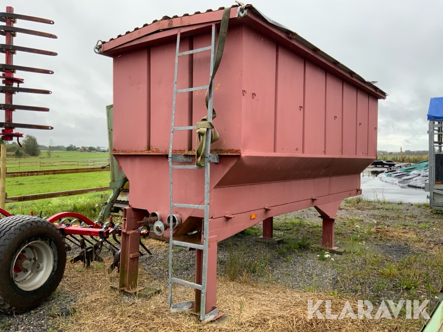 Foderbinge med två fack
