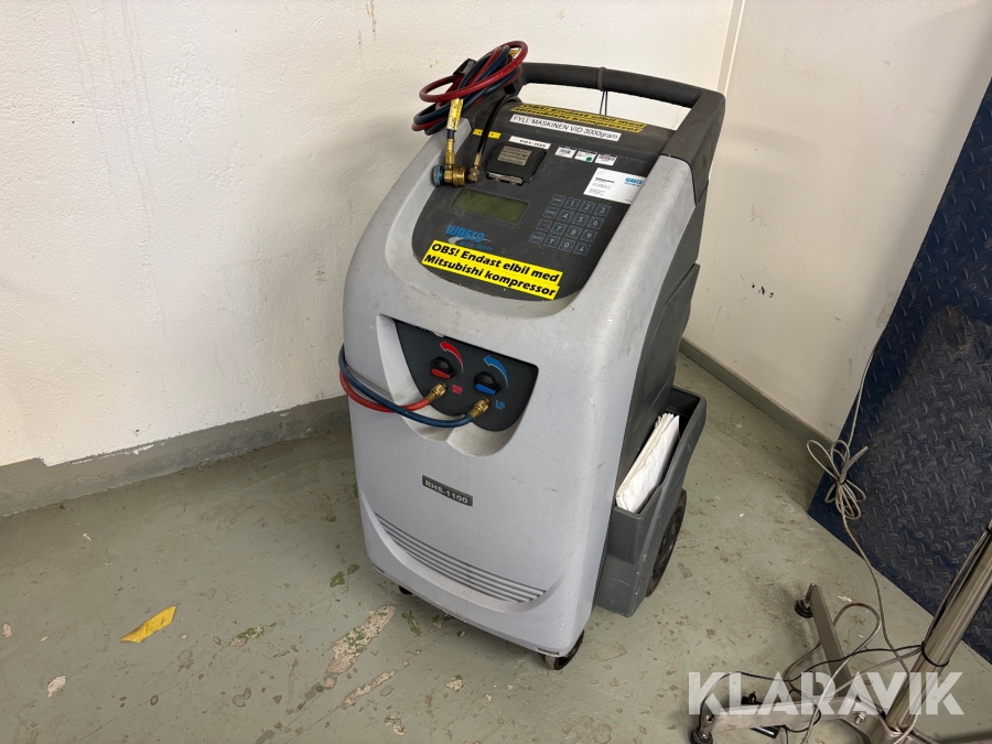 AC återvinningsaggregat Waeco RHS 1100 R134a