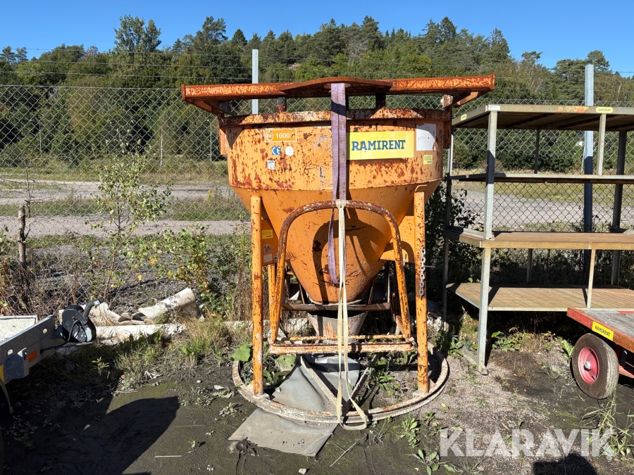 Betongbasker Eichinger 1016-1000L