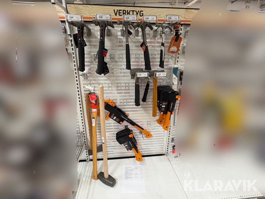 Parti med Handverktyg Hultafors & Fiskars