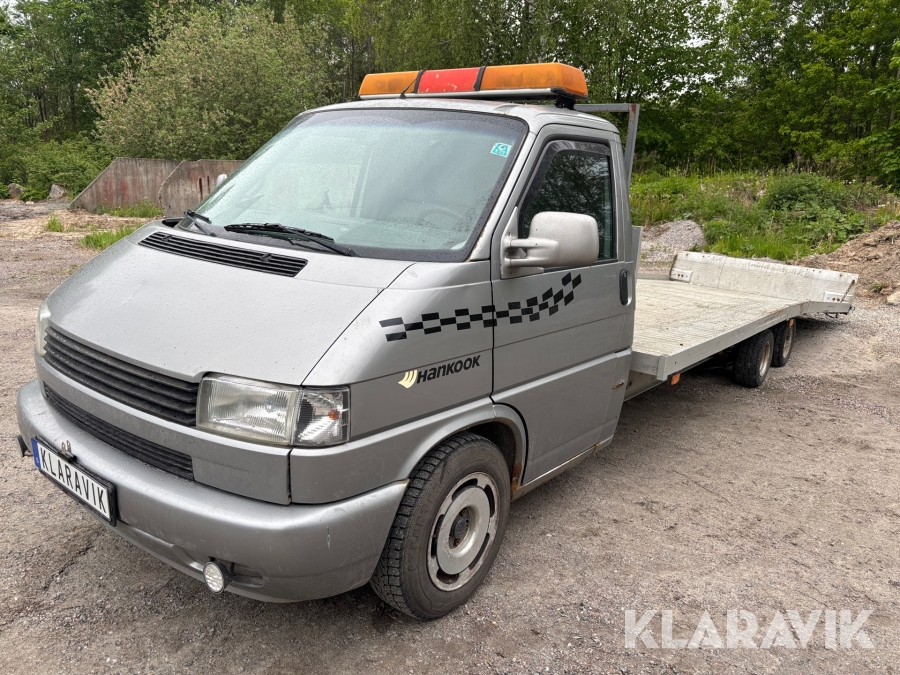 Transportbil Volkswagen Transporter Chassi Cab 2,5 TDI Biltransport