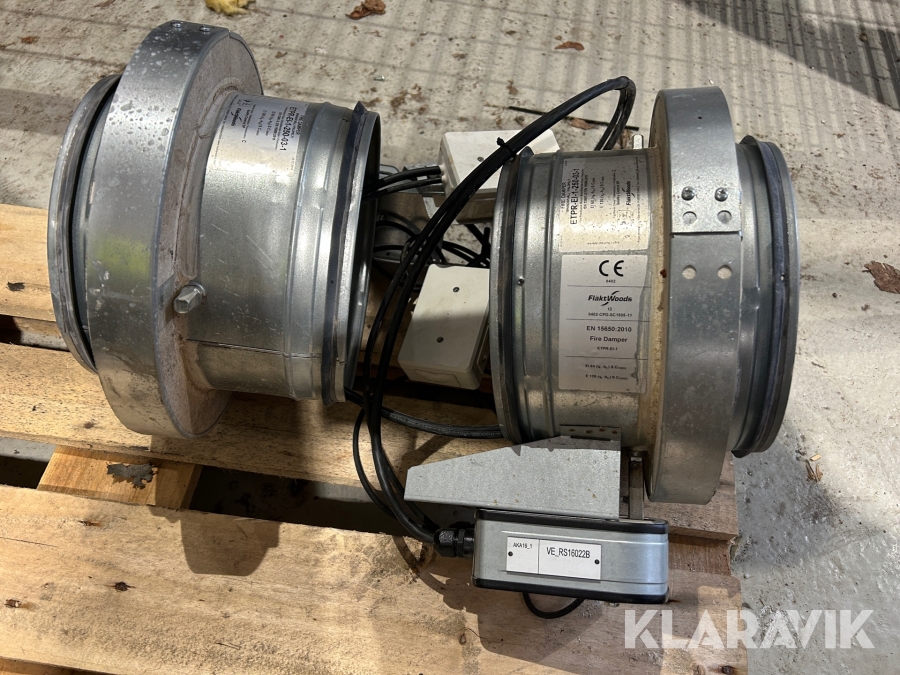 Brandspjäll FläktWoods ETPR-EI-1-250-03-01