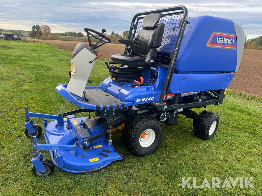 Gräsklippare med uppsamlare Iseki SFH240 4x4