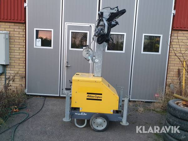 Belysningsmast Atlas Copco HiLight E3+