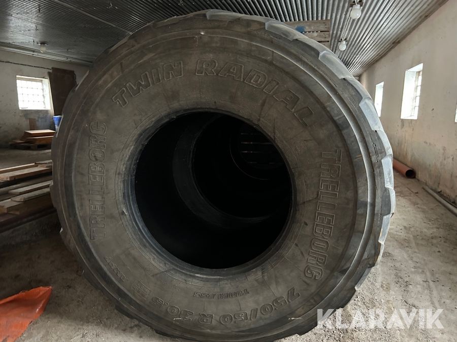 Gödseltunna däck Trelleborg Twin Radial