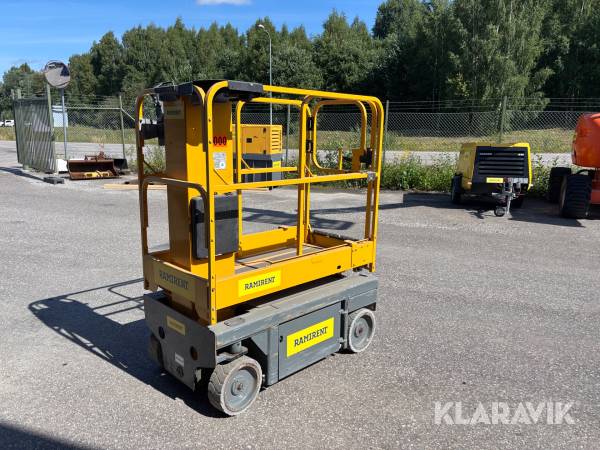 Pelarlift Haulotte Star 6+ med utskjut