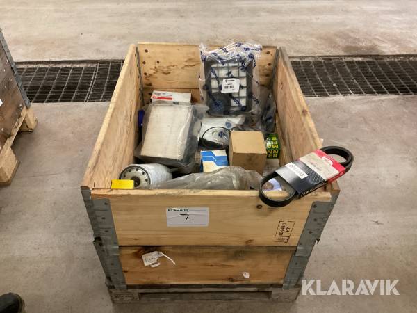 Diverse fordonsdelar Scania och Volvo filter