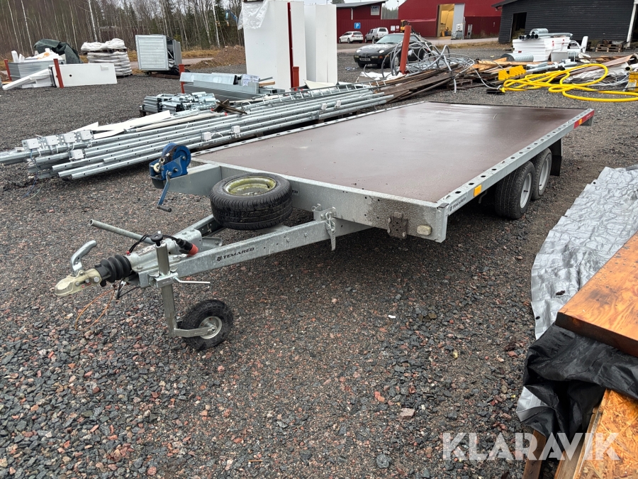 Maskinsläp / fordonssläp Temared