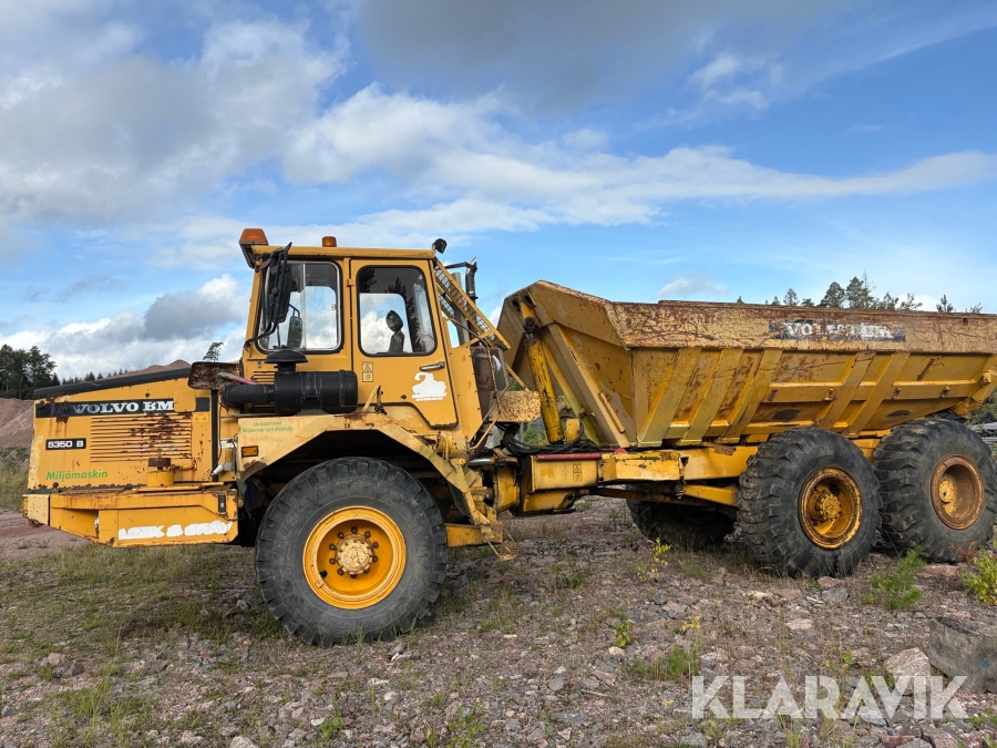Dumper Volvo BM 5350 Traktorregistrerad