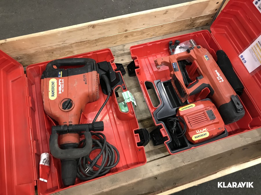 Betong/stålspikpistol & Mejselhammare