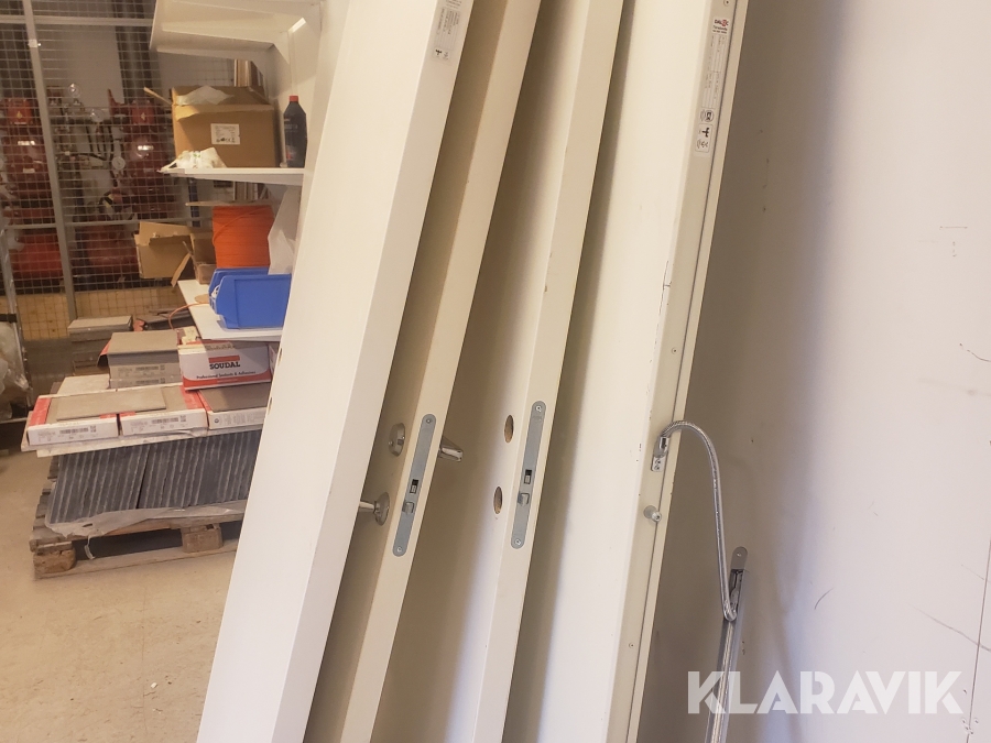 Säkerhetsdörrar 12 st Daloc