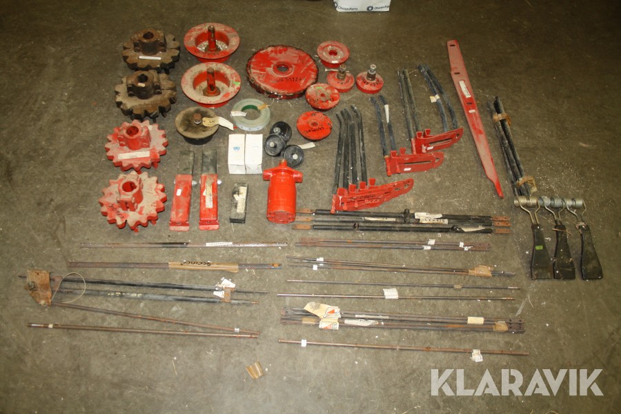 Delar till upptagare Underhaug