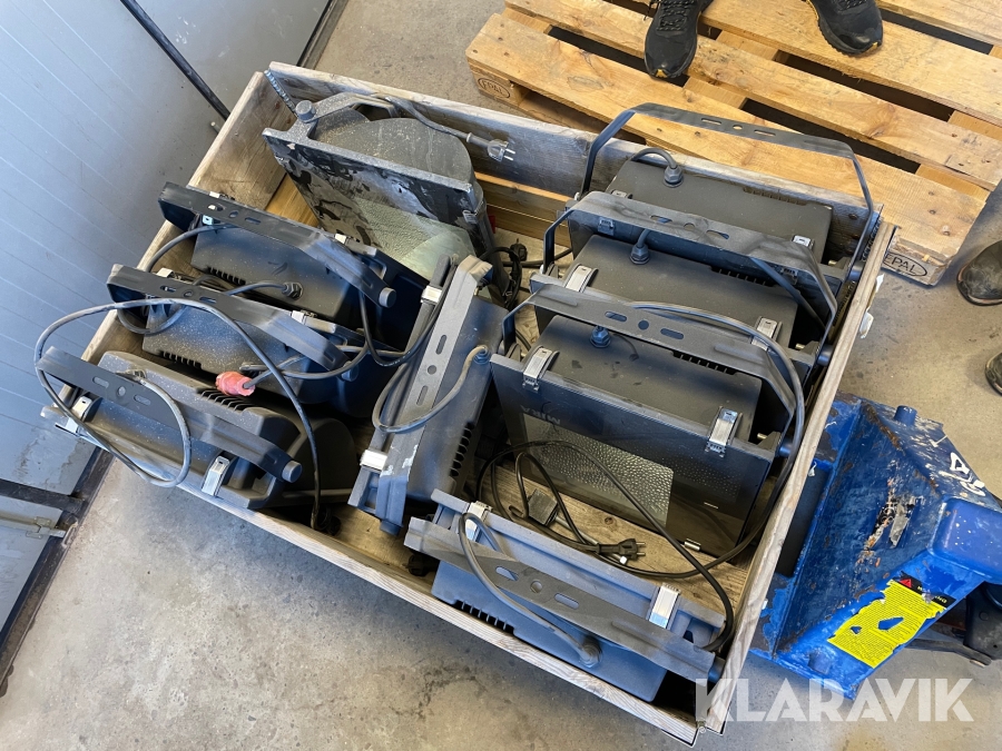 Vägstrålkastare Mira 9 st