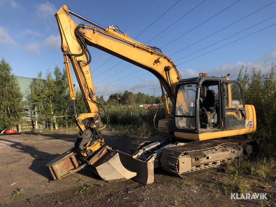 Bandgrävare Liugong 915D med Tiltrotator & Skopor