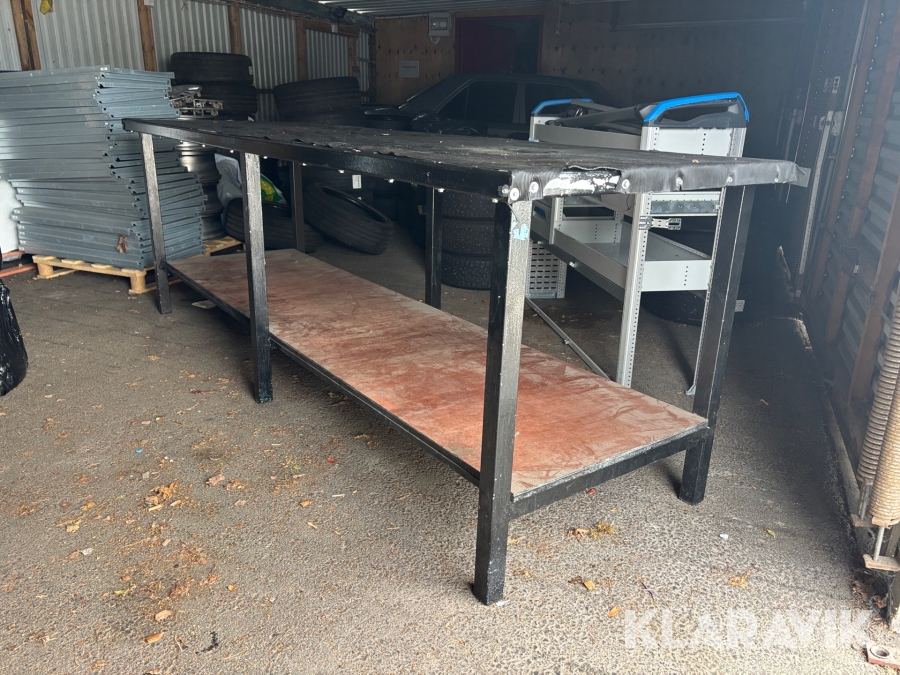 Arbetsbänk stål