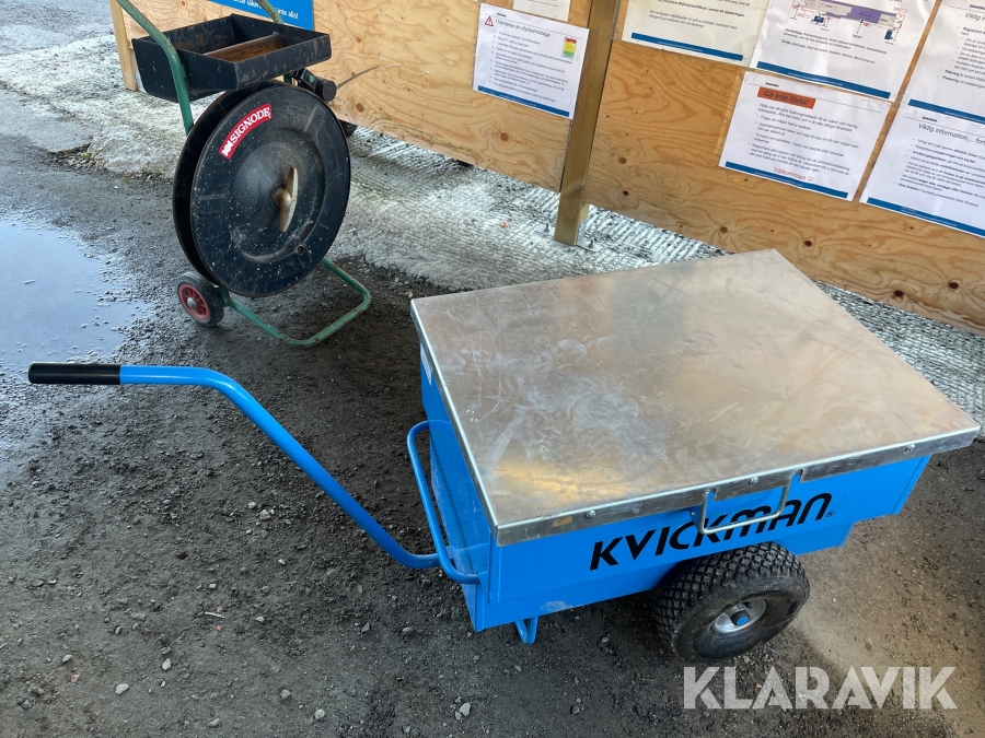Verktygsvagn Kvickman 160 Rot
