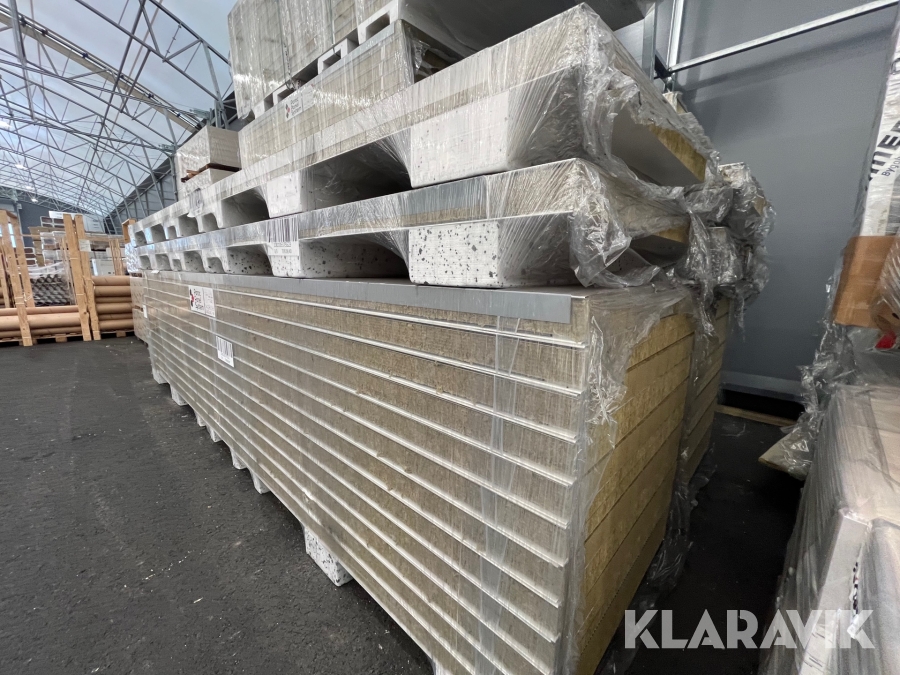 Parti med Paroc Element, Sigtuna, Klaravik auktioner