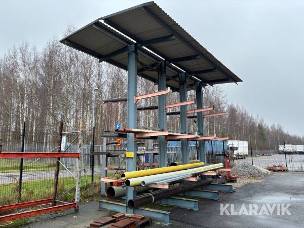 Dubbelsidigt grenställ Stålteknik AB GT 90 Ställage