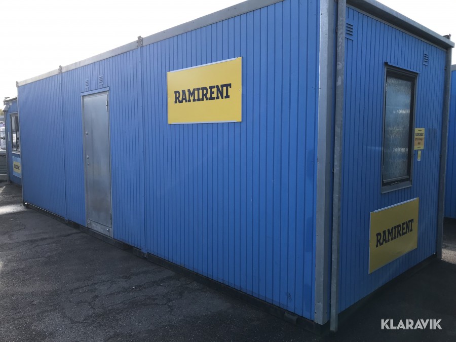 Modul med omklädningsrum