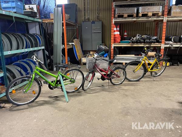 Barncyklar 3 st