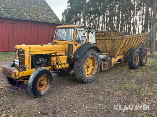 Traktor med dumpervagn Volvo BM 473