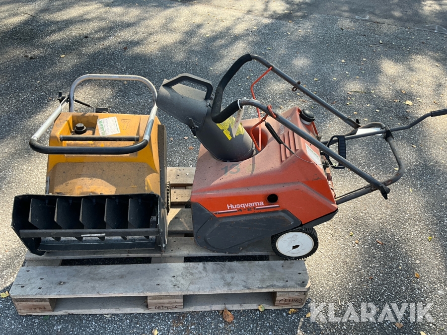 Snöslunga Husqvarna 2st
