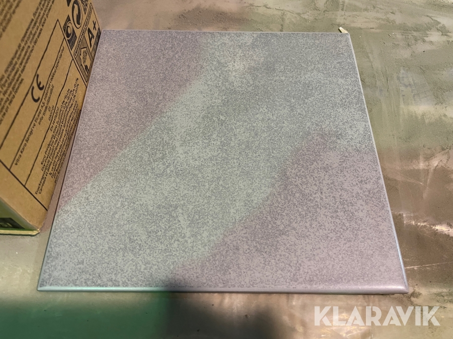 Kakel Vitra Kinetic light grey 20x20