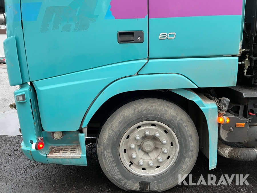 Lastväxlare Volvo FH16 660 8*4 plogutrustad, med lastväxlarflak