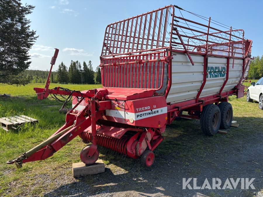 Självlastarvagn Pöttinger Trend II LW 41