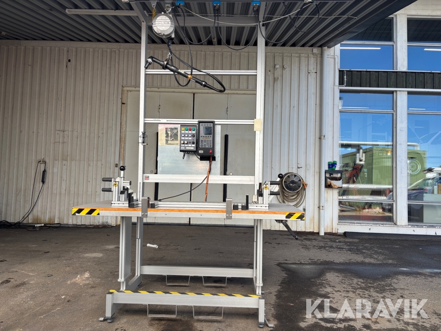 Verkstadsbänk / Station Atlas Copco Power Focus Graniten. Höj/ sänkbart 