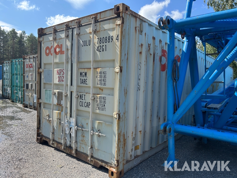 Container 40 fot beige