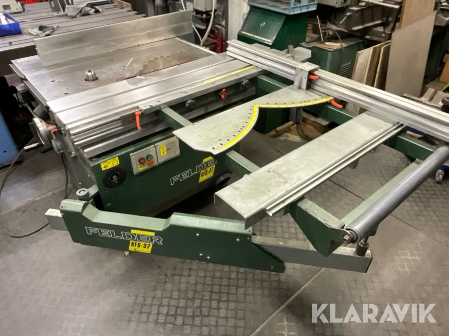 Kombimaskin fräs / klyv Felder KFS-37