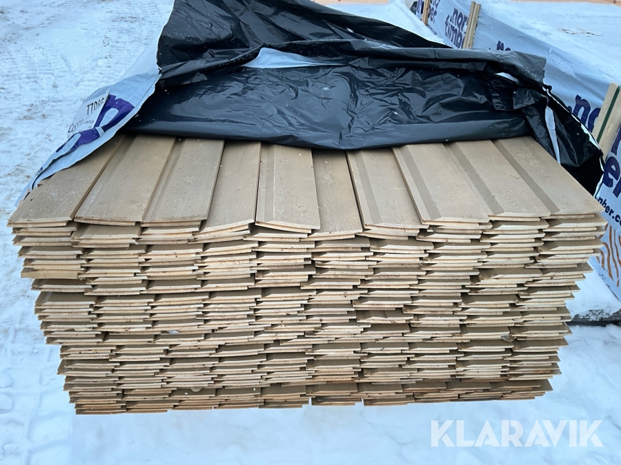 Ytterpanel Norra timber Enkelfas fals, Vindeln, Klaravik au