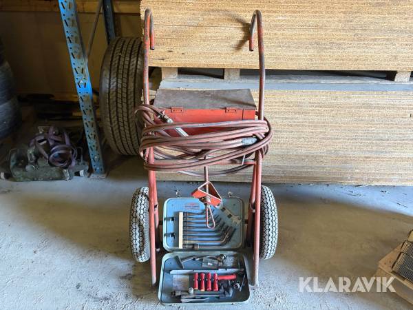 Vagn till gastuber