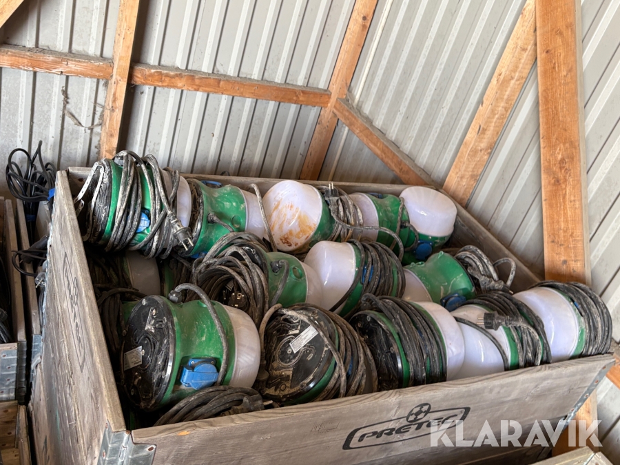  Klotlampor Malmbergs Kupolen II LED 74st