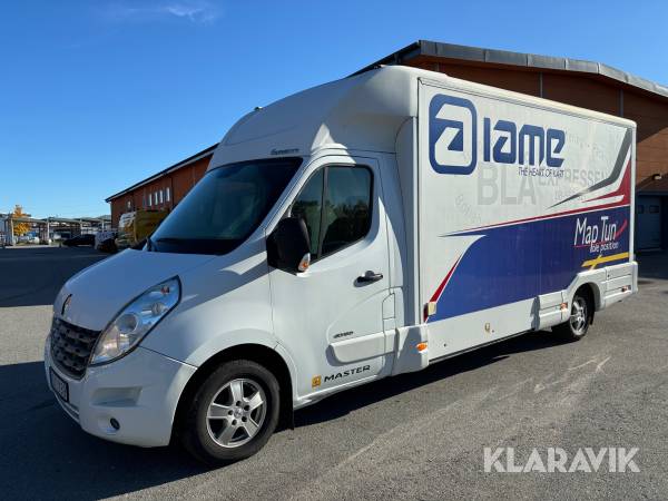 Renault Master Chassi Cab 3.5 T dCi med Durosottiskåp och verktygsinredning