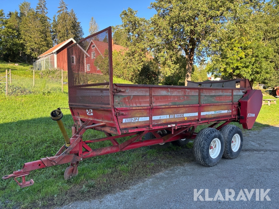 Gödselspridare JF AV6000