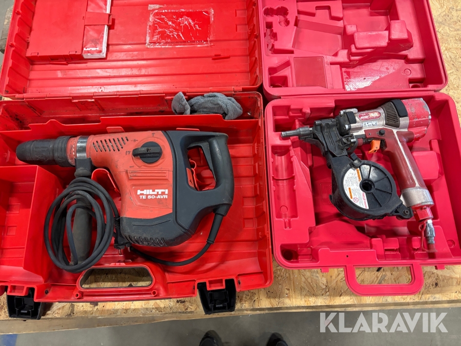 Kombihammare 1 st, Spikverktyg 1 st Hilti / Max 