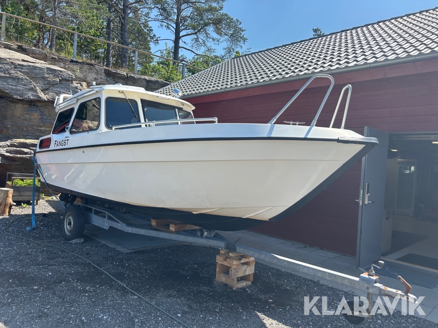 Motorbåt med kärra TG 707 King Fisher
