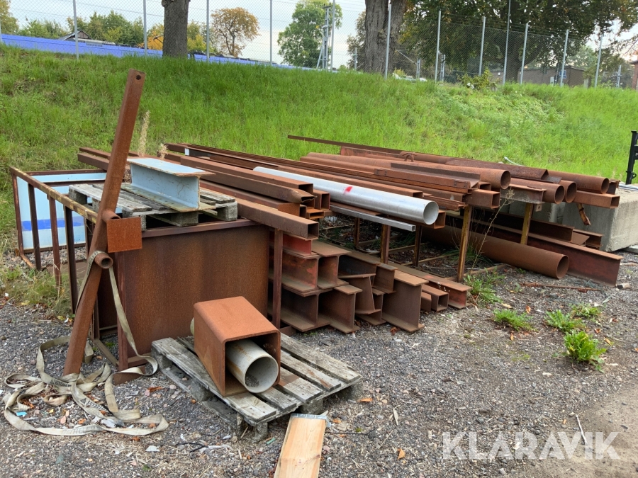 Diverse järnprofiler